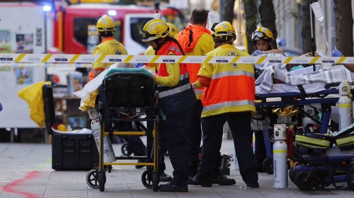 Una explosión en una panadería de Barcelona dejó 21 heridos