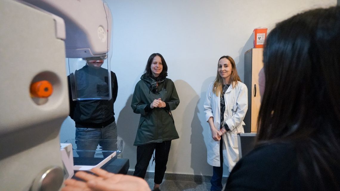 Vicente López incorporó un nuevo mamógrafo de última generación