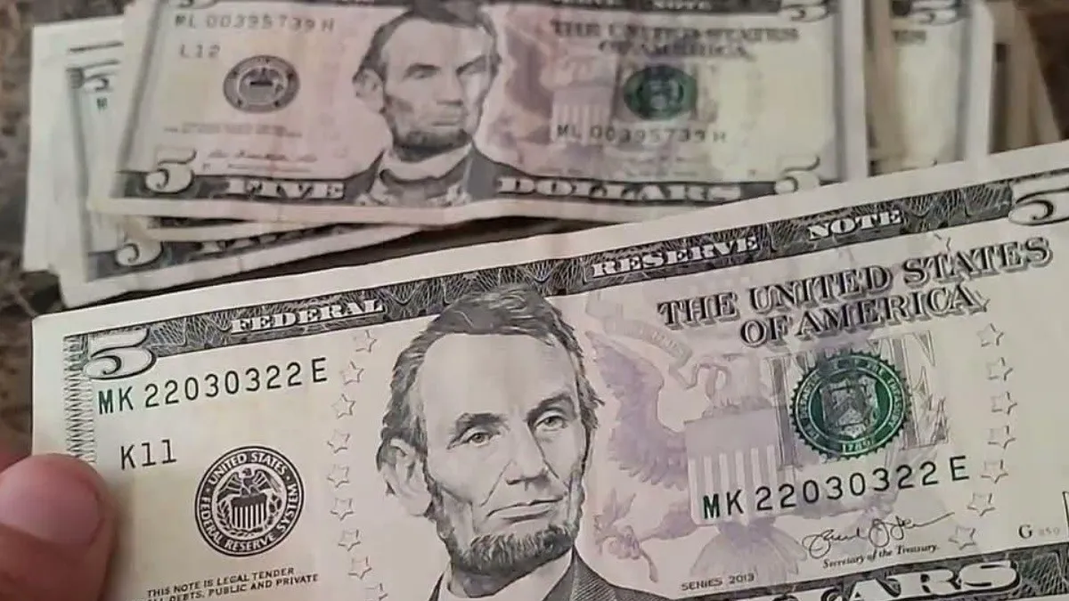 billetes de 5 dolares con mas valor