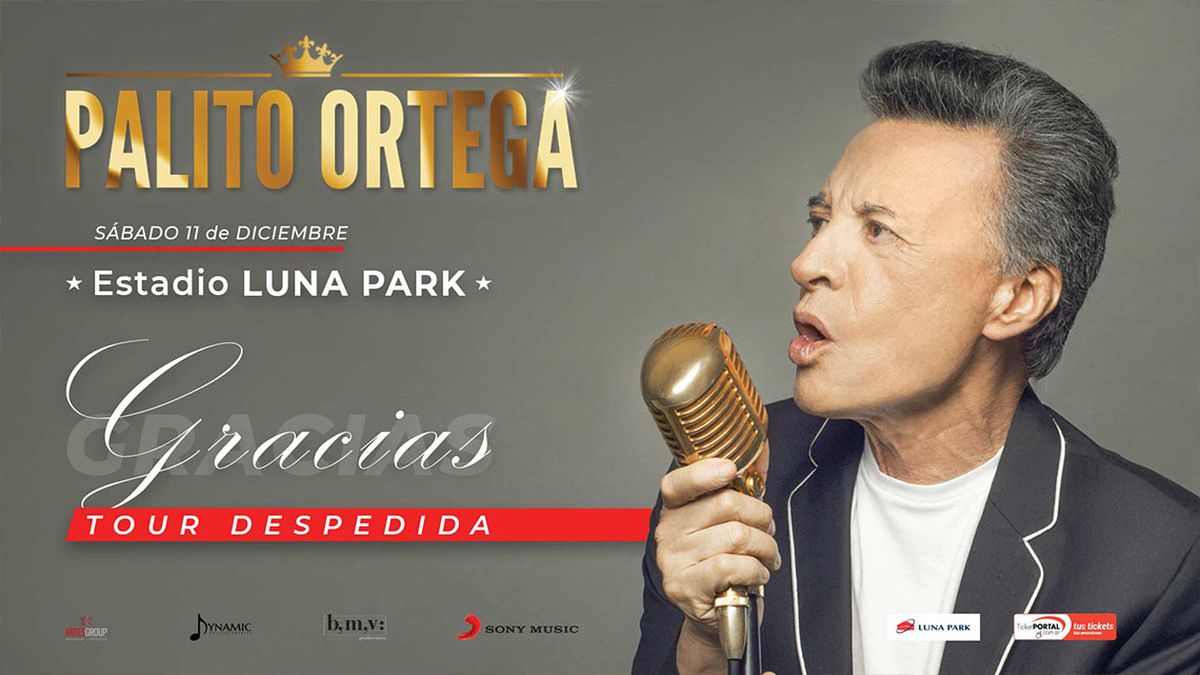 Palito Ortega comienza su tour despedida en el Luna Park
