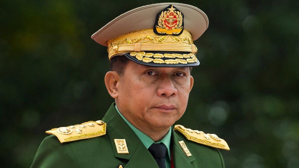El jefe del Ejército de Myanmar