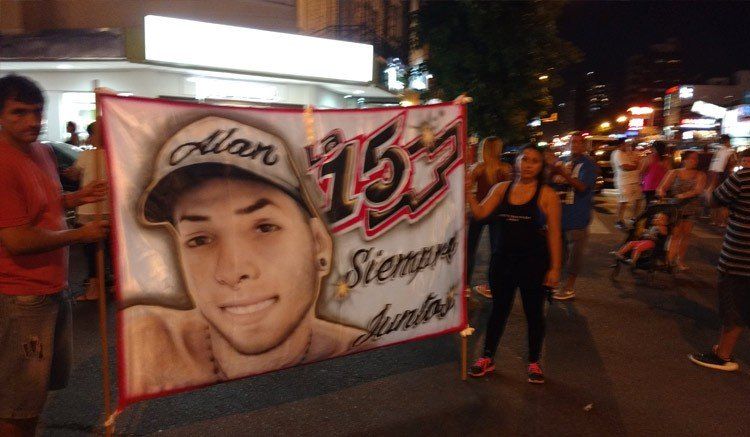 Reclamo de Justicia a un año del asesinato de Alan Martínez