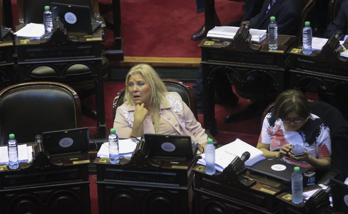 Elisa Carrió denunció un intento de golpe de Estado