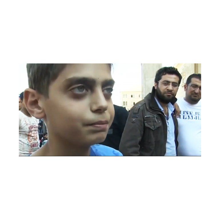 Paren la guerra: el niño sirio que conmueve al mundo