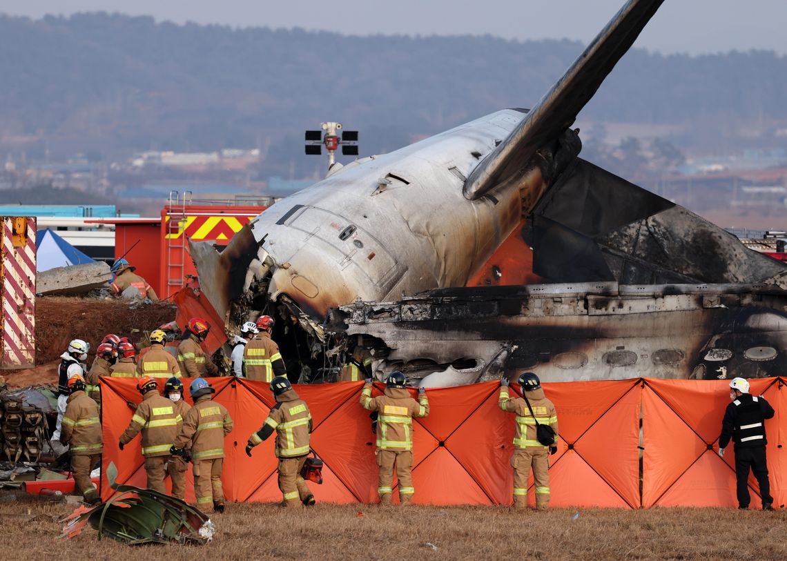 La mayoría de los fallecidos se encontraban en la parte trasera del avión