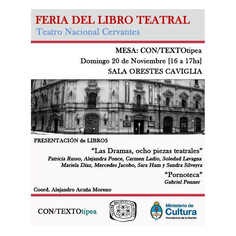 Presentan Las Dramas, ocho piezas teatrales, en el Cervantes