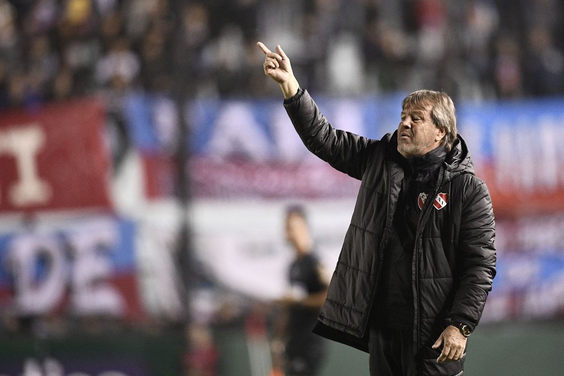 El entrenador de Independiente