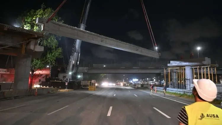 Obras en la zona de Núñez, Las autopistas Illia y Cantilo van a estar cortadas desde las 22 de este lunes 16 de febrero.