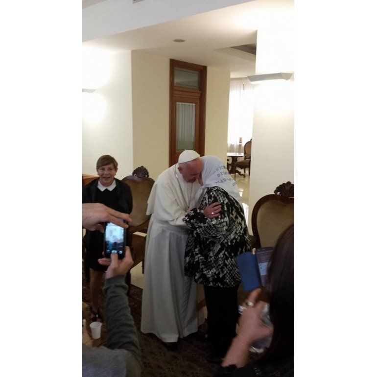 El Papa Francisco recibió a Hebe de Bonafini en el Vaticano