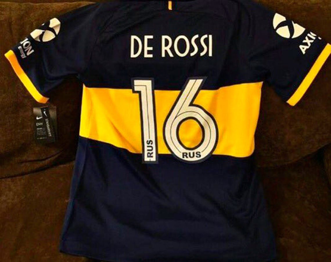 De Rossi usará la 16 que dejó Wilmar Barrios - @juampireynoso