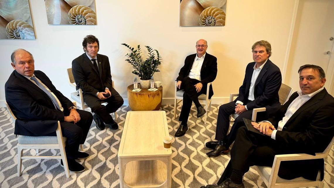 Javier Milei se reunión con el presidente del BID