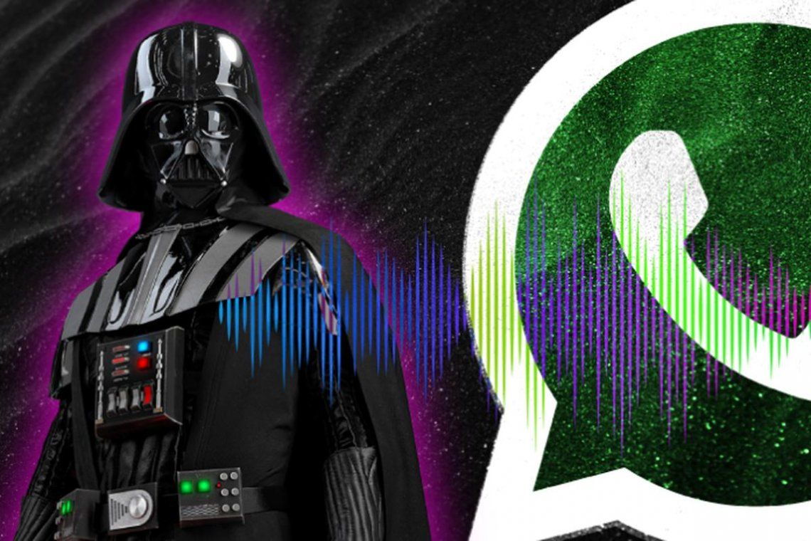 WhatsApp: cómo mandar mensajes de audio como Darth Vader
