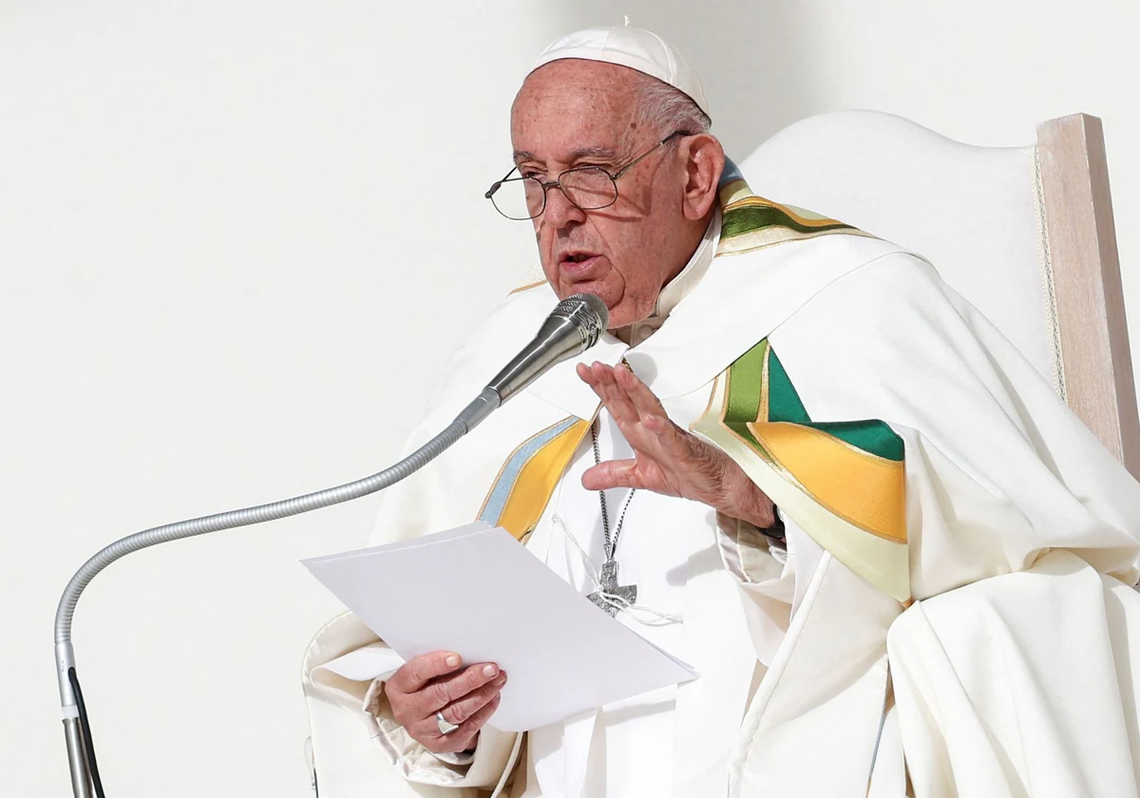 El Papa Francisco celebró una misa en el estadio Rey Balduino