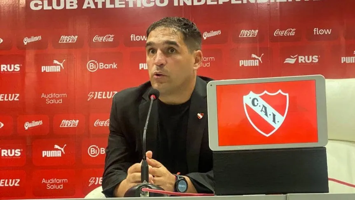 Leandro Stillitano y el mensaje a Independiente: Hoy no somos los peores del mundo.