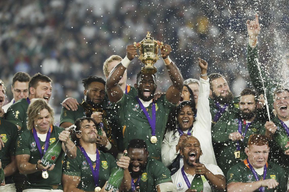 Sudáfrica venció a Inglaterra y se consagró campeón del Mundial de Rugby