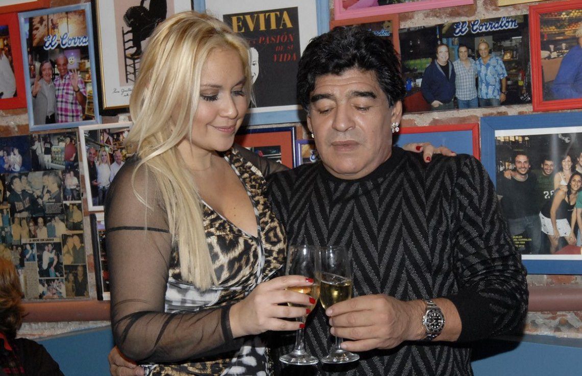 Operación Verónica: Ojeda acompañó a Maradona en la clínica