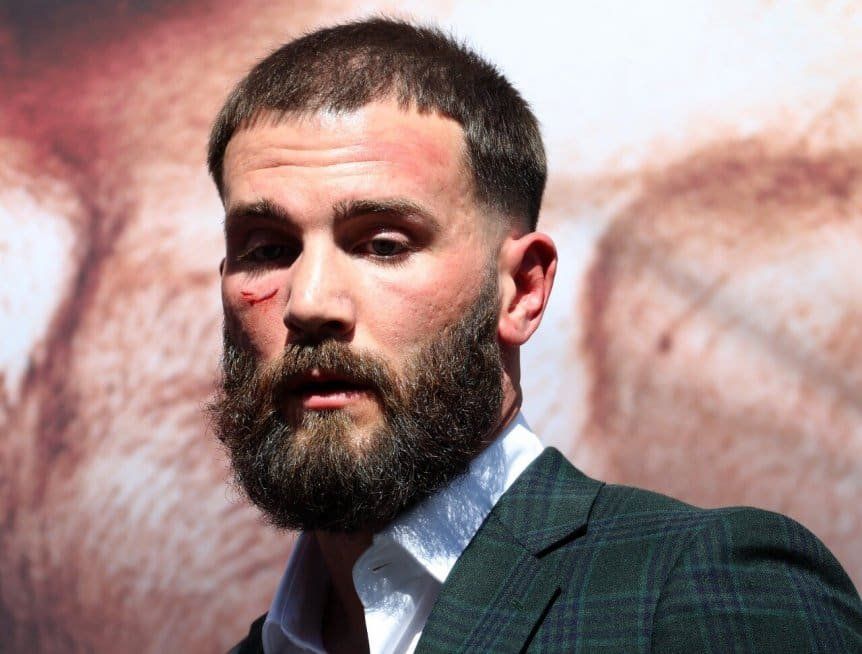 La herida en la cara de Caleb Plant tras el cruce con Canelo Álvarez