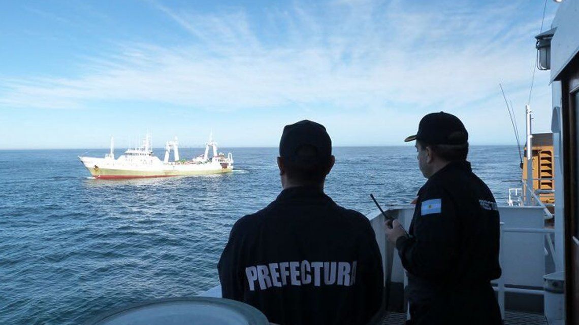 Capturan buque español con pesca ilegal