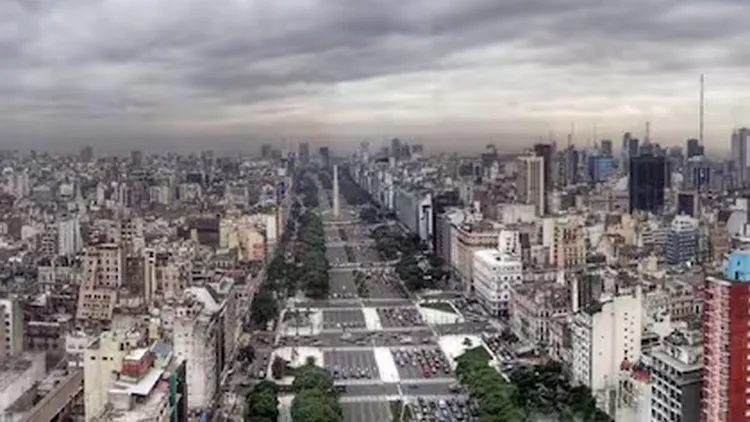 Para de llover en la ciudad de Buenos Aires