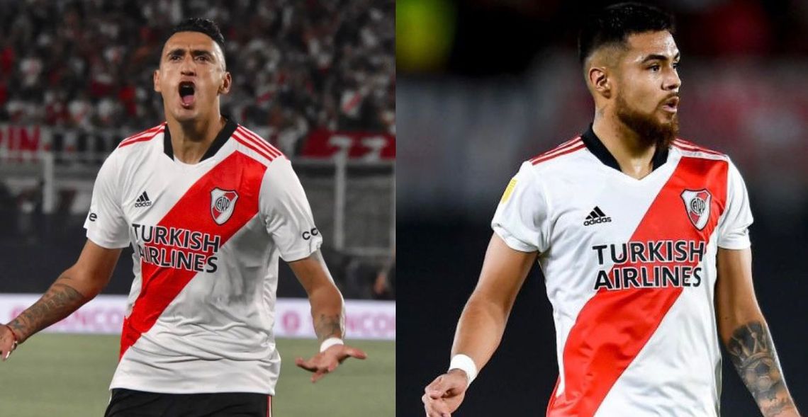 Paulo Díaz y Matías Suárez siguen entrenando de manera diferencia. 