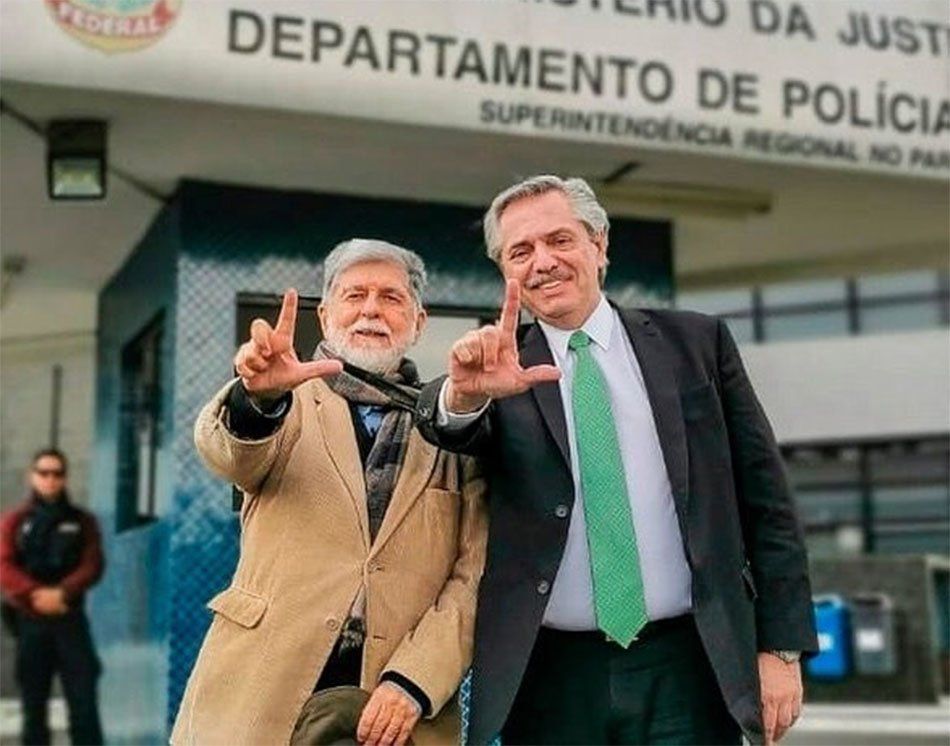 Alberto Fernández: Vine a expresarle mi respaldo a Lula