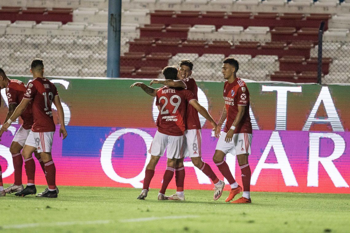 La goleada de River ante Nacional en fotos