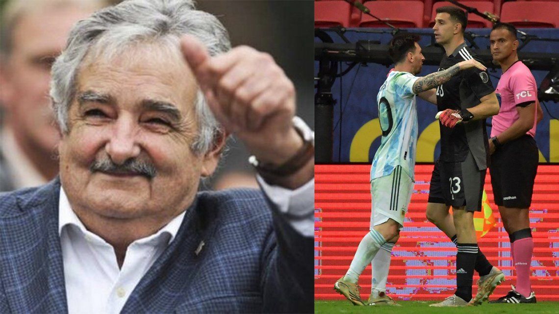 Pepe Mujica elogió la hazaña realizada por el Dibu Martínez.
