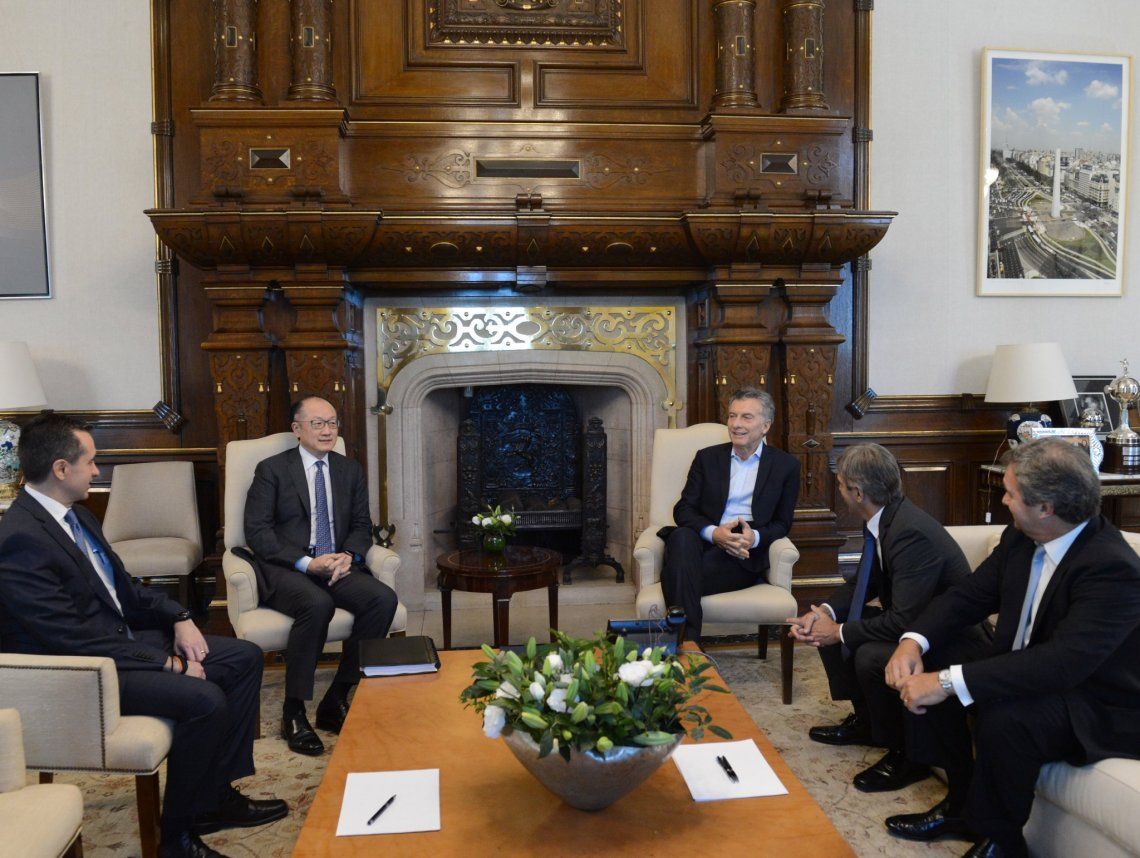 Macri recibió al titular del Banco Mundial en Casa Rosada