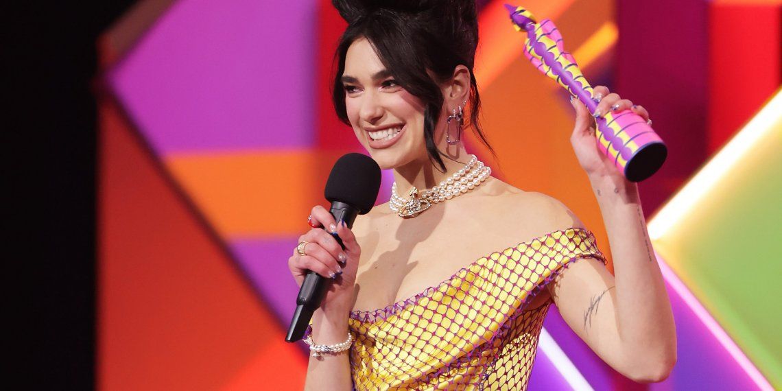 Brit Awards 2021: Dua Lipa, la gran ganadora de los premios musicales británicos