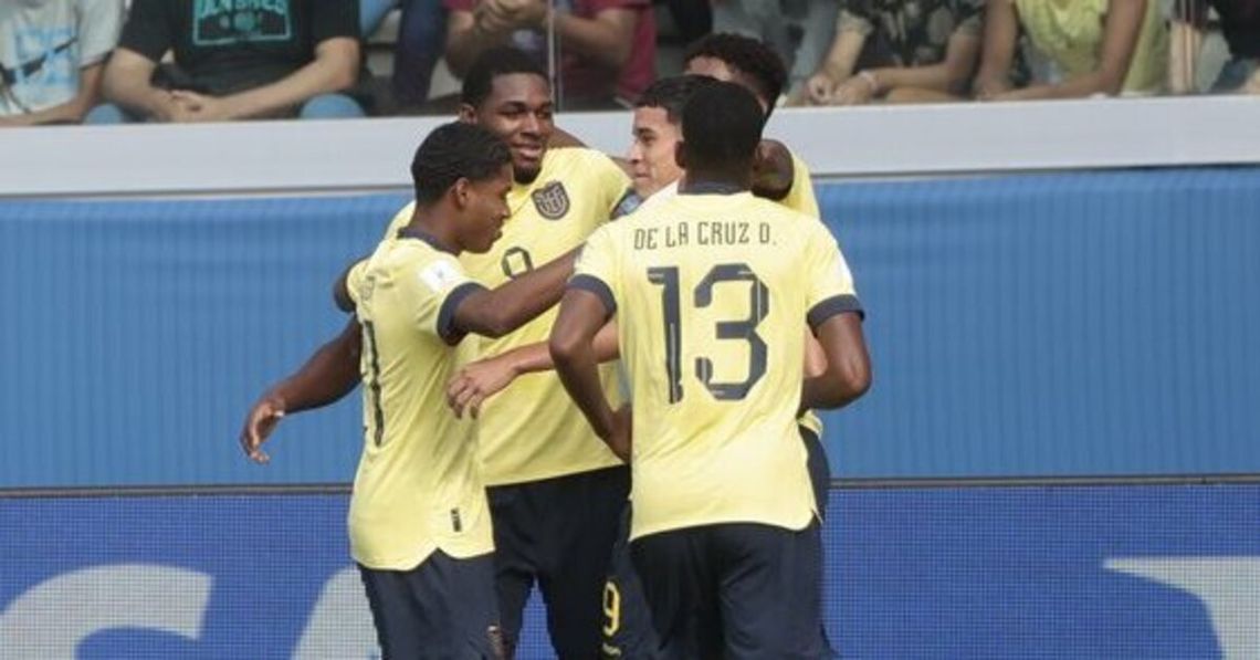 Ecuador goleó 9-0 a Fiyi y logró el objetivo.