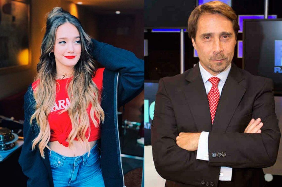 Se armó la polémica entre Ángela Torres y Eduardo Feinmann por el pañuelo verde en la apertura de los JJOO