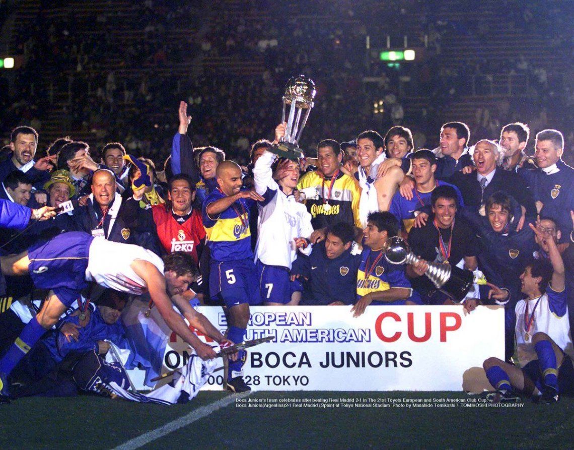 Se cumplen 20 años de la hazaña de Boca ante Real Madrid en Japón