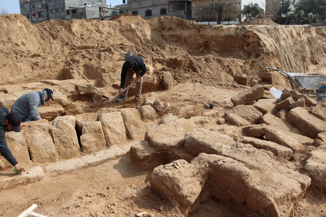 Franja de Gaza: encuentran un cementerio romano de 2.000 años de antigüedad
