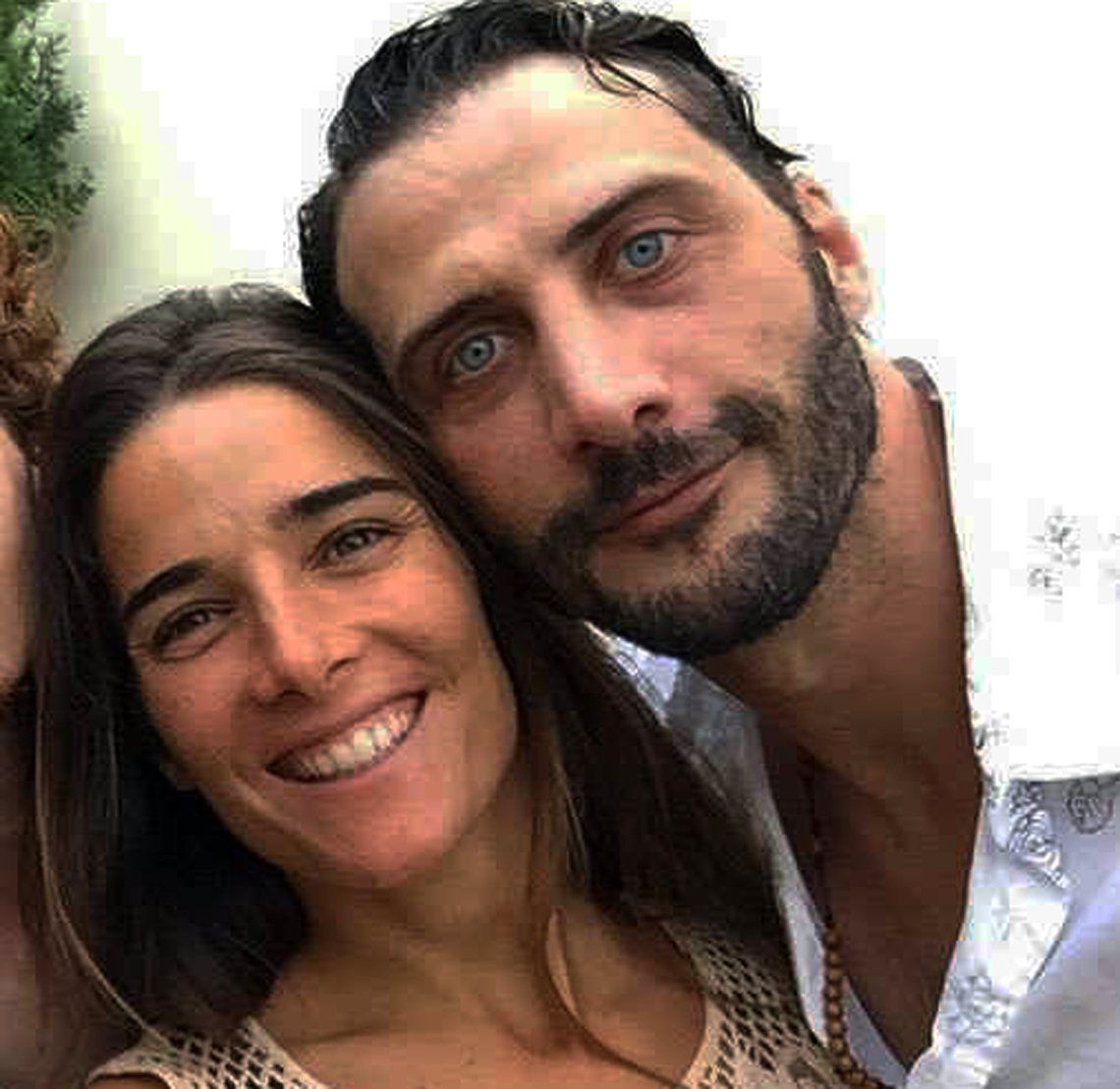 Juanita Viale y Luciano Cáceres juntos en México