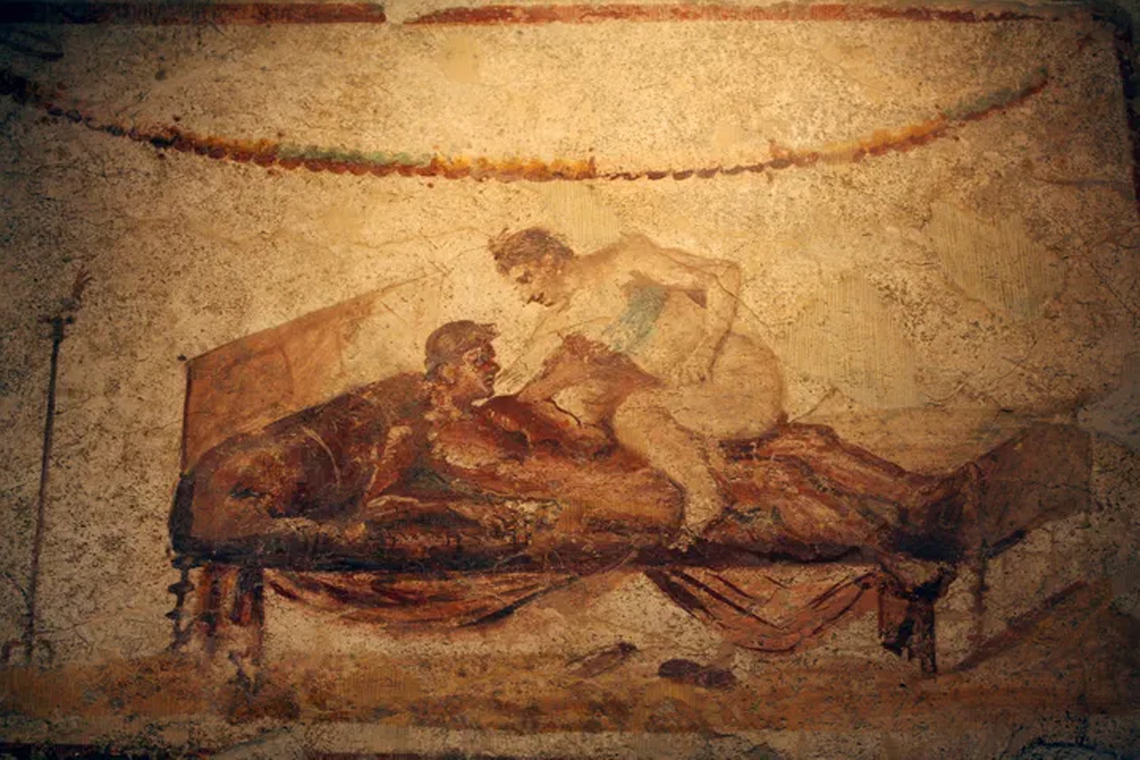 Exhibición de arte erótico recupera obras de las ruinas de Pompeya