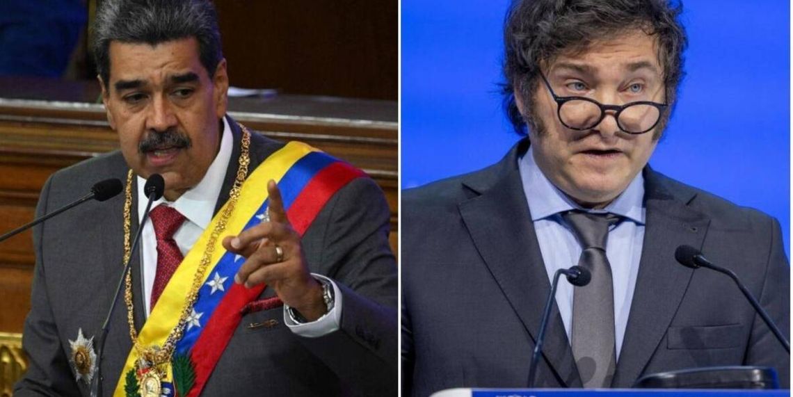 Fuete cruce entre Maduro y Milei tras conocerse los resultados electorales en Venezuela.