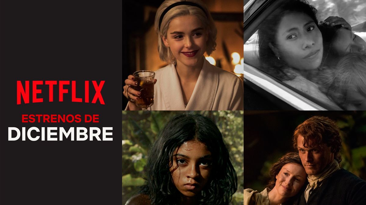 Las películas y series llegarán a Netflix en diciembre