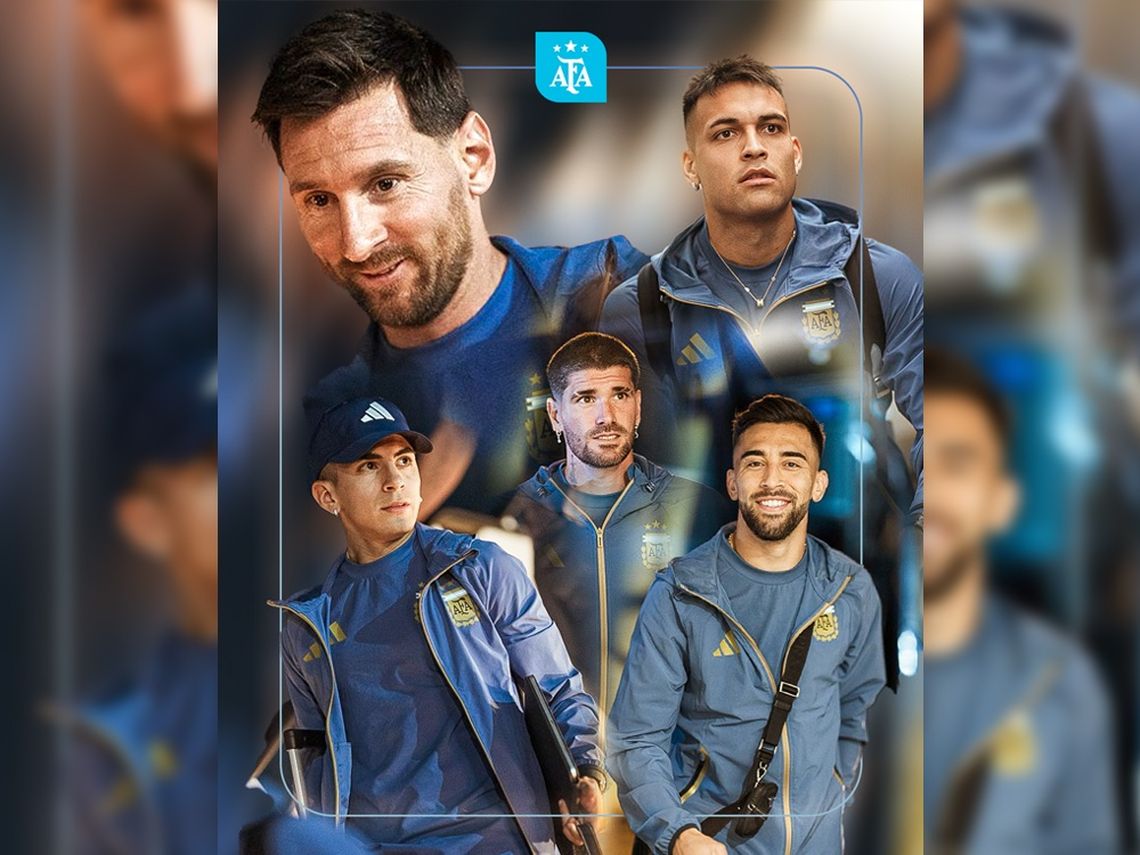 La imagen del anuncio oficial del amistoso ante Guatemala (@Argentina).