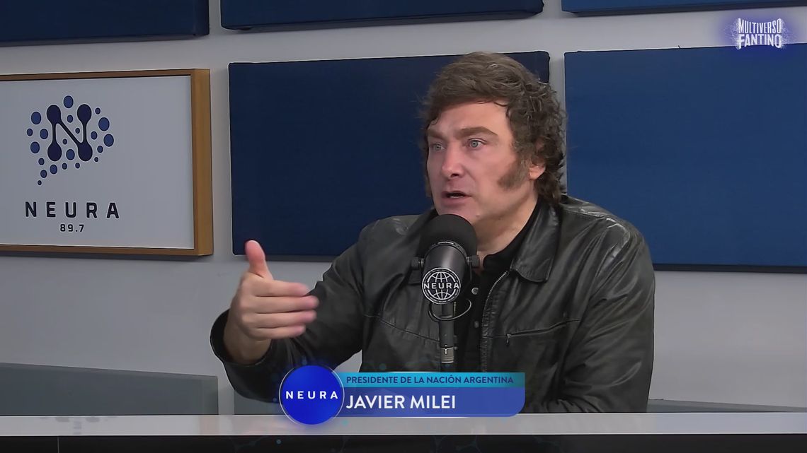 Javier Milei se diferenció de Bertie Benegas Lynch