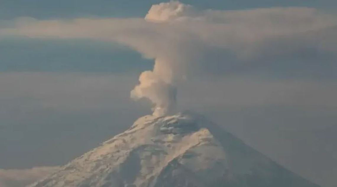 Volcán Cotopaxi de Ecuador