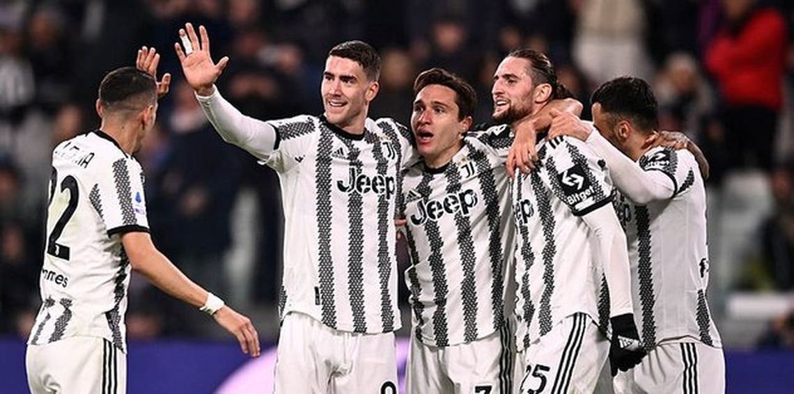 Juventus ganó y respira en la Serie A.