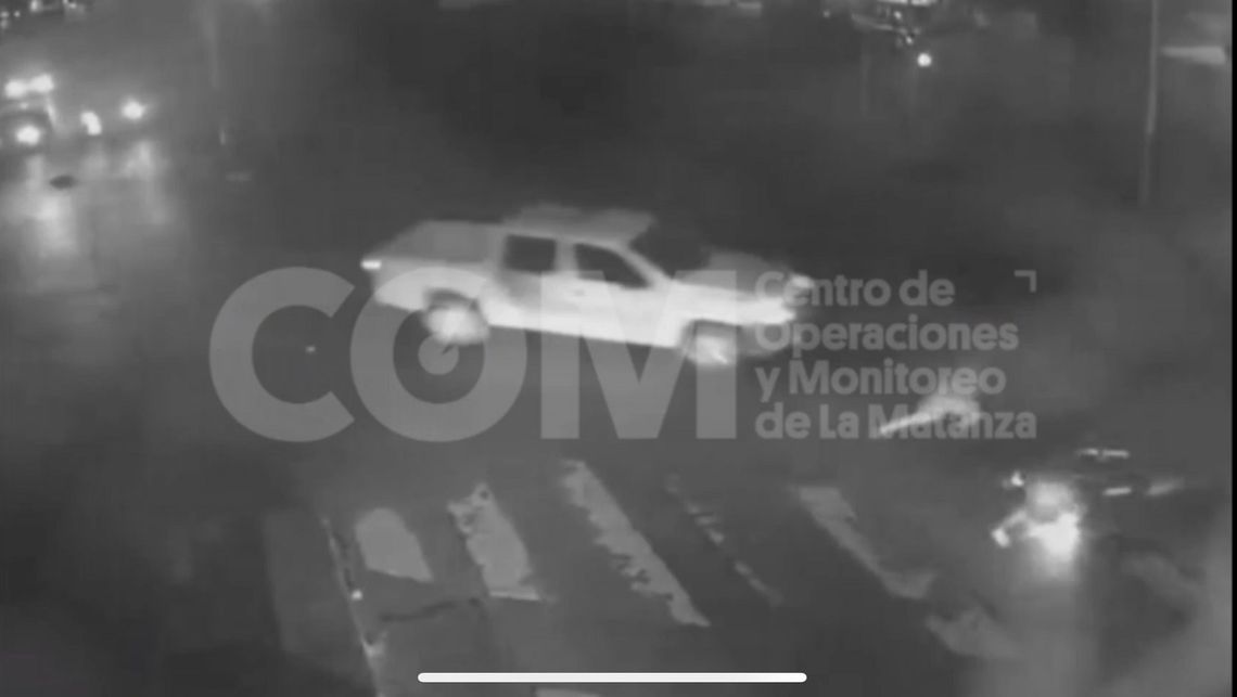 Las cámaras del Centro de Operaciones y Monitoreo (COM) de La Matanza permitieron detener a los delincuentes.
