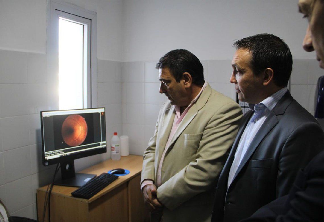 Florencio Varela: nuevo retinógrafo en el centro Villa Vatteone