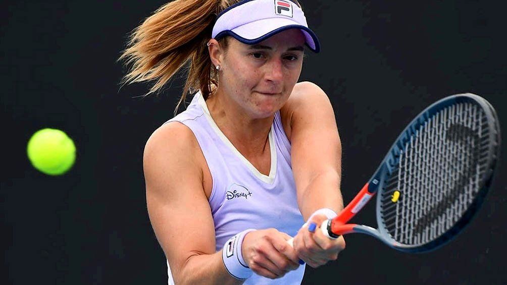 Nadia Podoroska cayó en Australia y ahora viajará a Europa