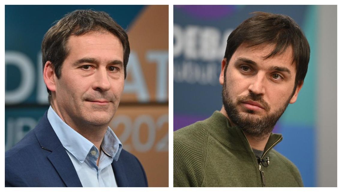 Juan Pablo Luque e Ignacio Torres, los principales candidatos en la elección para gobernador de Chubut. Juan Pablo Luque e Ignacio Torres, los principales candidatos en la elección para gobernador de Chubut.