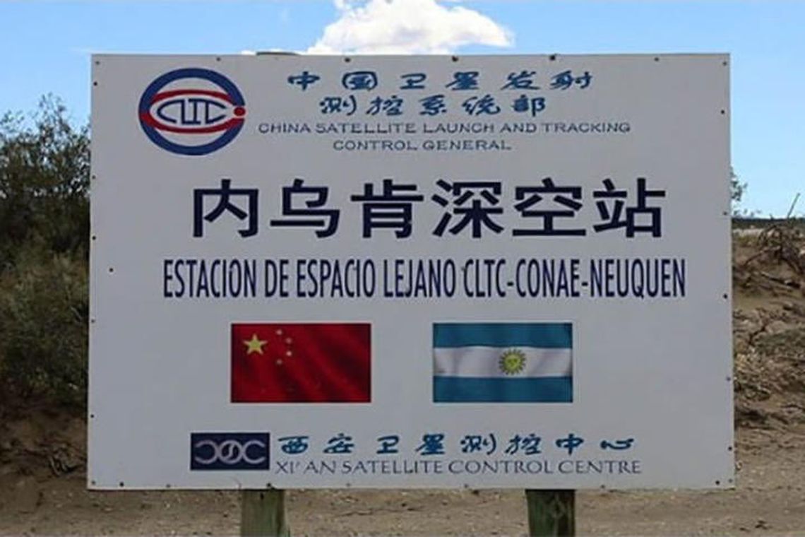 La base china en Neuquén. 