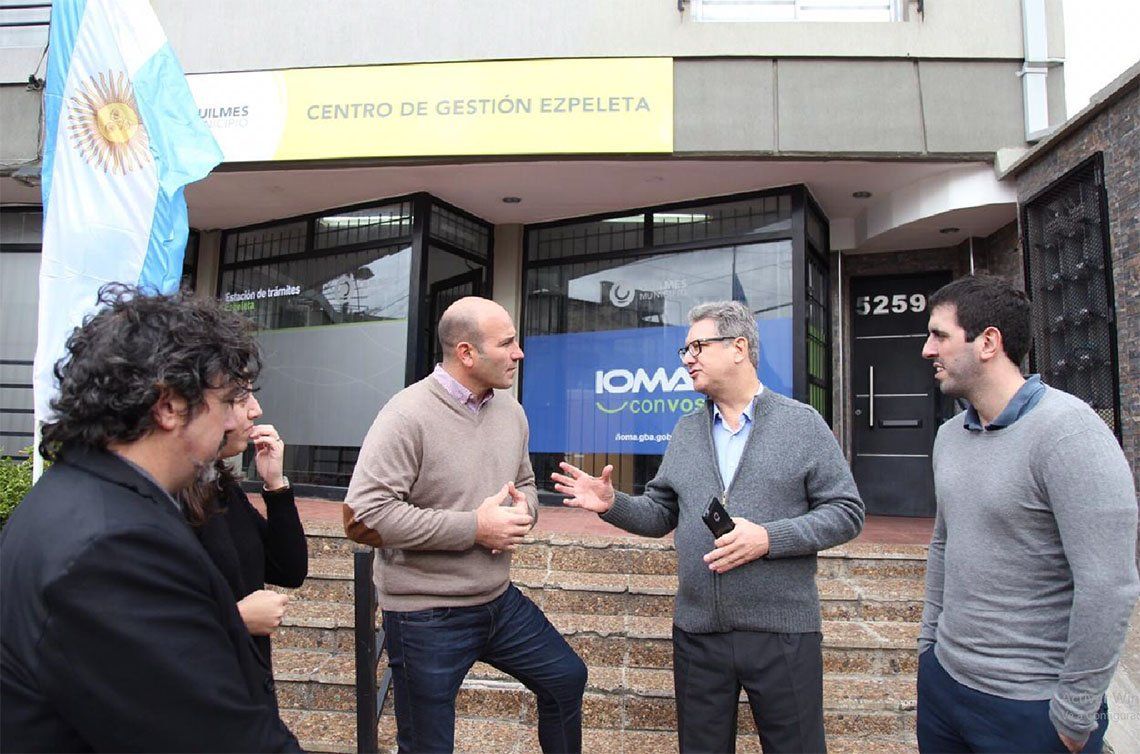 Quilmes: nueva oficina de IOMA en Ezpeleta