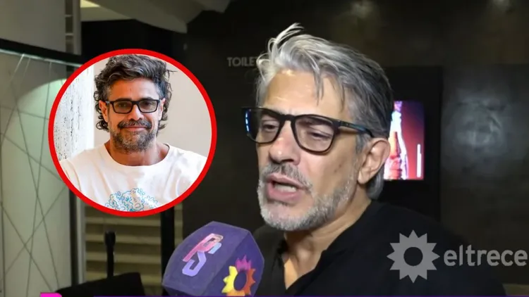 Pablo Echarri habló de la salud de Luciano Castro.