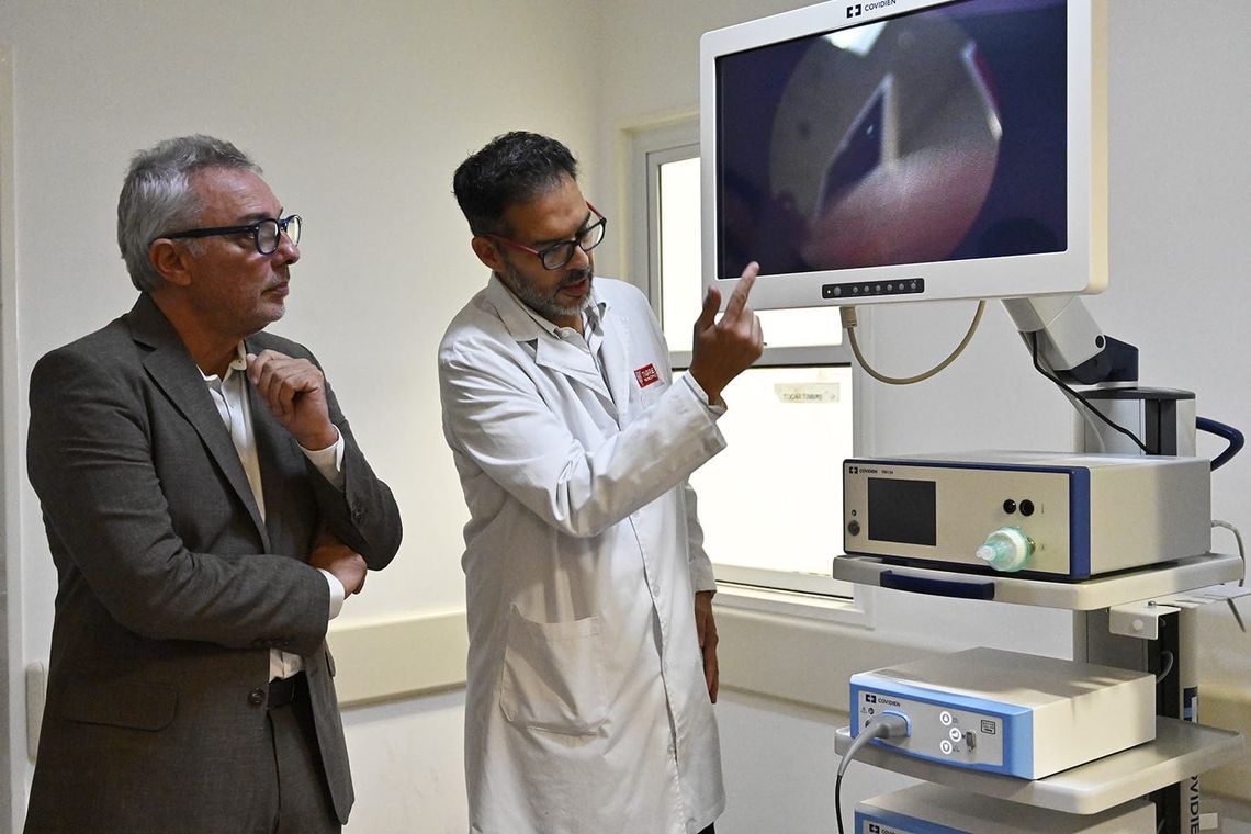 Zamora presentó el nuevo videolaparoscopio de alta complejidad del Hospital Materno Infantil