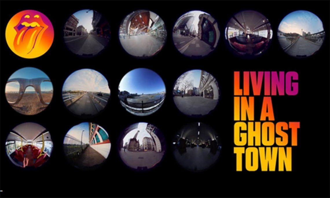 The Rolling Stones presenta su nueva canción, Living In A Ghost Town, grabada en medio de la pandemia